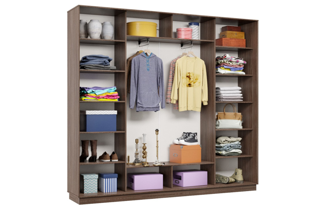 Шкафы-купе, Шкаф-купе Премьер 57 (14;14;14) трёхдверный