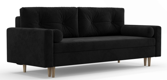 Диван-кровать Таврида, пружинный блок, велюр