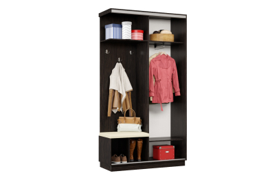 Прихожая Премьер 03 Лайт Мини 05 Левая Мягкая