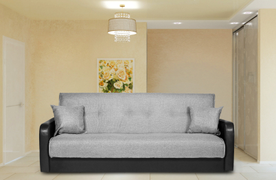 Диван-кровать книжка Лондон 140, рогожка/экокожа