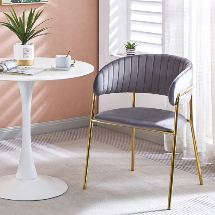 Стулья, Комплект стульев Whispered Fusion, золотой (Комплект 2 шт)