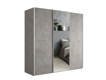 Шкаф-купе Эста ДСП+Зеркало+ДСП 270х66х240