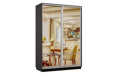 Шкаф-купе Премьер Лайт 03 Мини (11;11) двухдверный