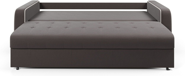 Диван-кровать прямой Атланта с кантом еврокнижка,велюр