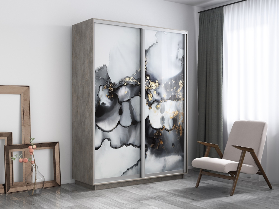 Шкафы-купе, Шкаф-купе Экспресс 1001, 140х60х240