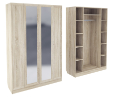 Шкафы распашные, Шкаф ШК-4/1