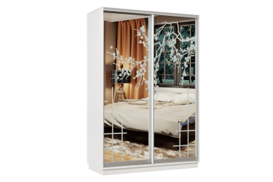 Шкаф-купе Премьер Лайт 04 П-3159 двухдверный