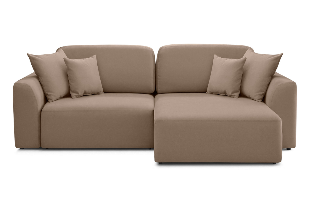 Диваны угловые в гостиную, Диван угловой Спейс, Велюр