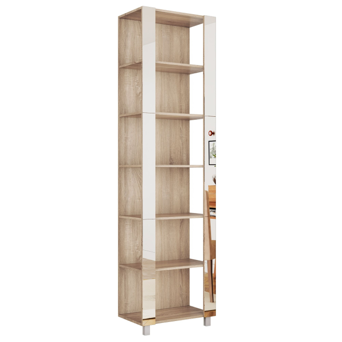 Открытые, Стеллаж модульный Универсальный 35х51х230 Зеркало