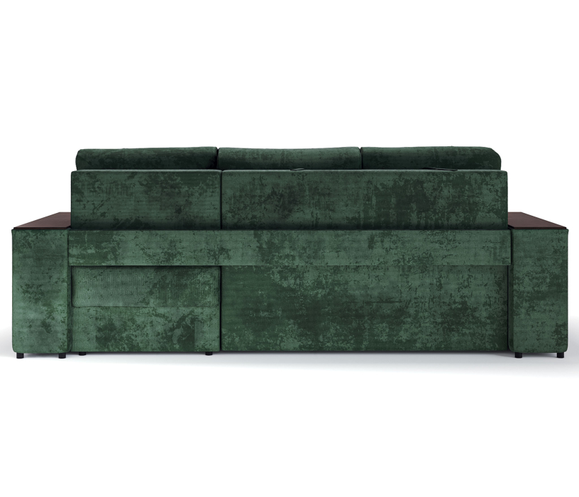 Диваны угловые в гостиную, Угловой диван-кровать Лас-Вегас правый, шенилл