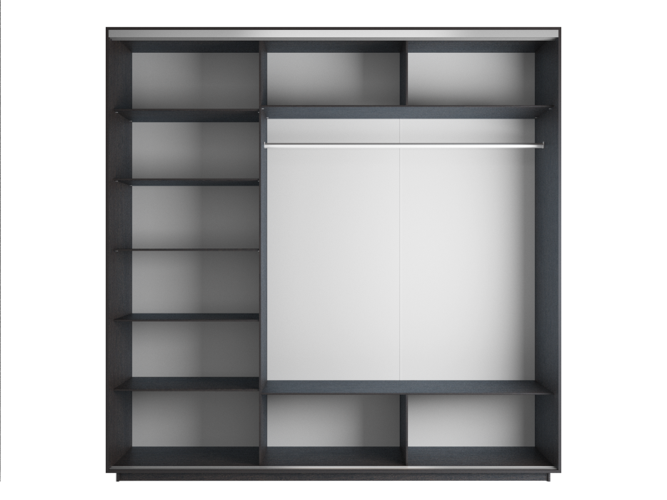 Шкафы-купе, Шкаф-купе Экспресс 1001, 180х60х240