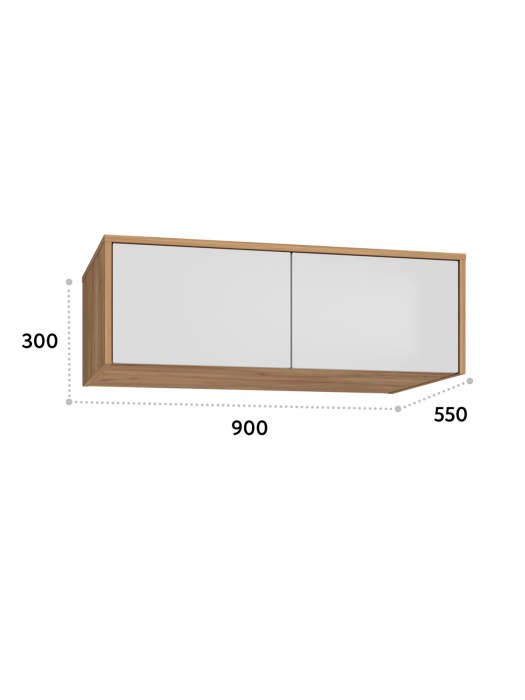 Настенные полки, Антресоль Оптима ОП-11