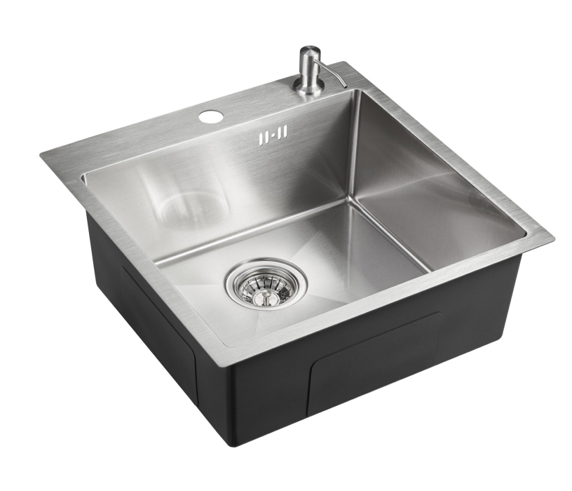 Кухонные мойки, Мойка универсального монтажа EMB-117A PVD Nano