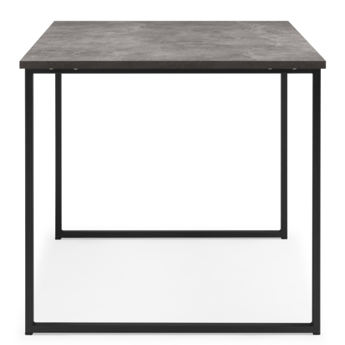 Обеденные столы, Деревянный стол Лиман 140 х 80 (черные ноги)