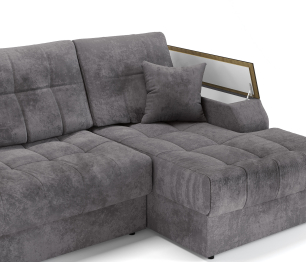 Угловой диван-кровать Лас-Вегас правый, шенилл