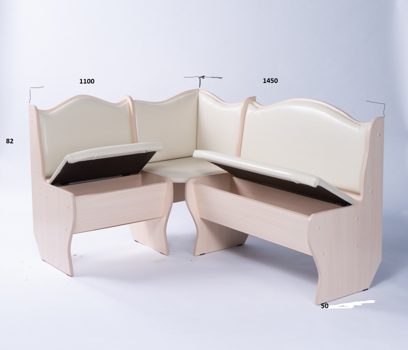 Диваны угловые кухонные, Диван угловой Алёнка-2