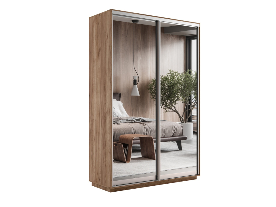 Шкафы-купе 2-х дверные, Шкаф-купе Экспресс Экспенс дуо 2400 x 1600 x 450