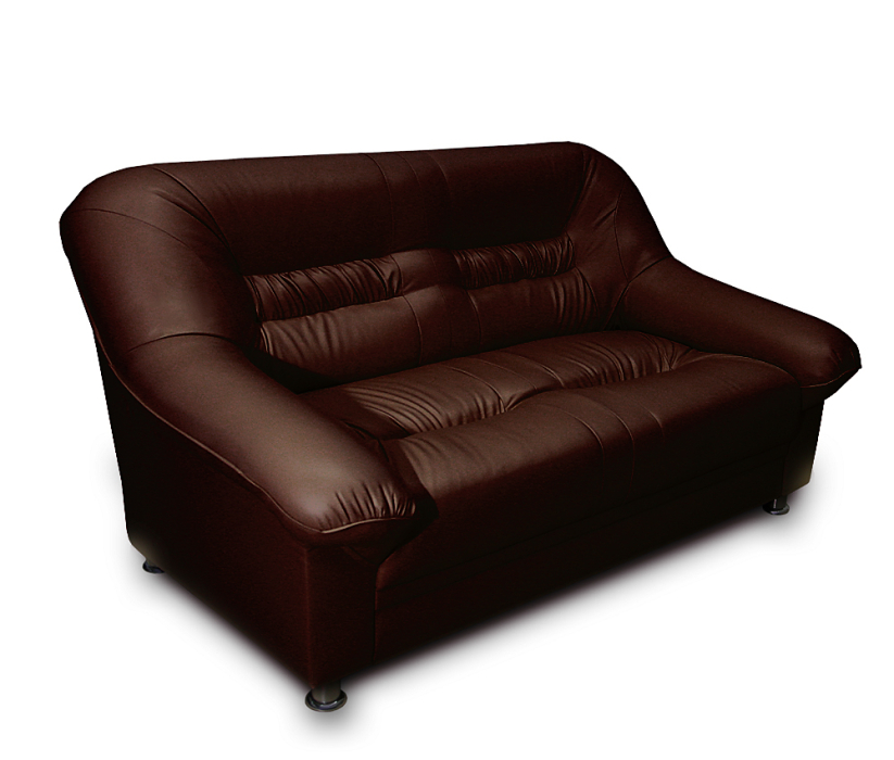 Диваны прямые, Диван Честер (Карелия) 2-х местный, экокожа