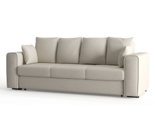 Диван-кровать Giverny, независимый пружинный блок, рогожка