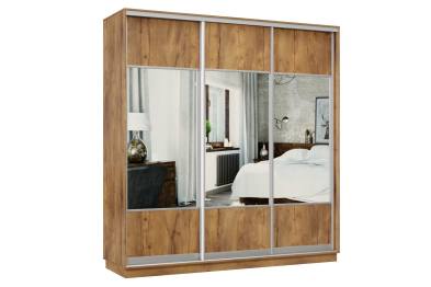 Шкаф-купе Премьер Лайт 36 (05;05;05) трехдверный