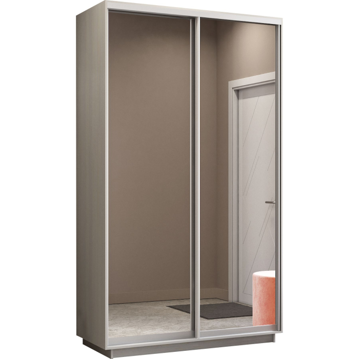 Шкафы-купе 2-х дверные, Шкаф-купе Экспресс Экспенс дуо 2400 x 1400 x 450