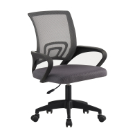 Для офиса и дома, Кресло компьютерное DC453 крестовина ЧЕРНАЯ