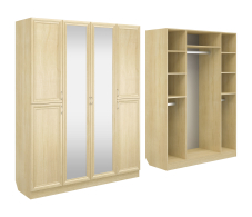 Шкафы распашные, Шкаф ШК-4/3