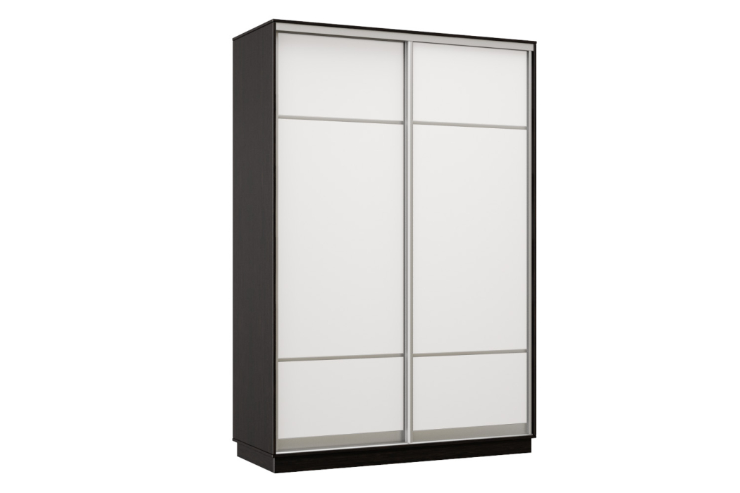 Шкафы-купе, Шкаф-купе Премьер Лайт 01 (08;08) двухдверный