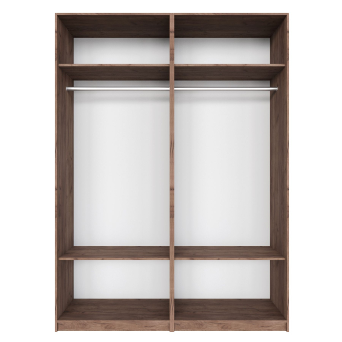 Шкафы распашные, Распашной шкаф Локер 800+800 (Гармошка с системой Push to Move/Правый)