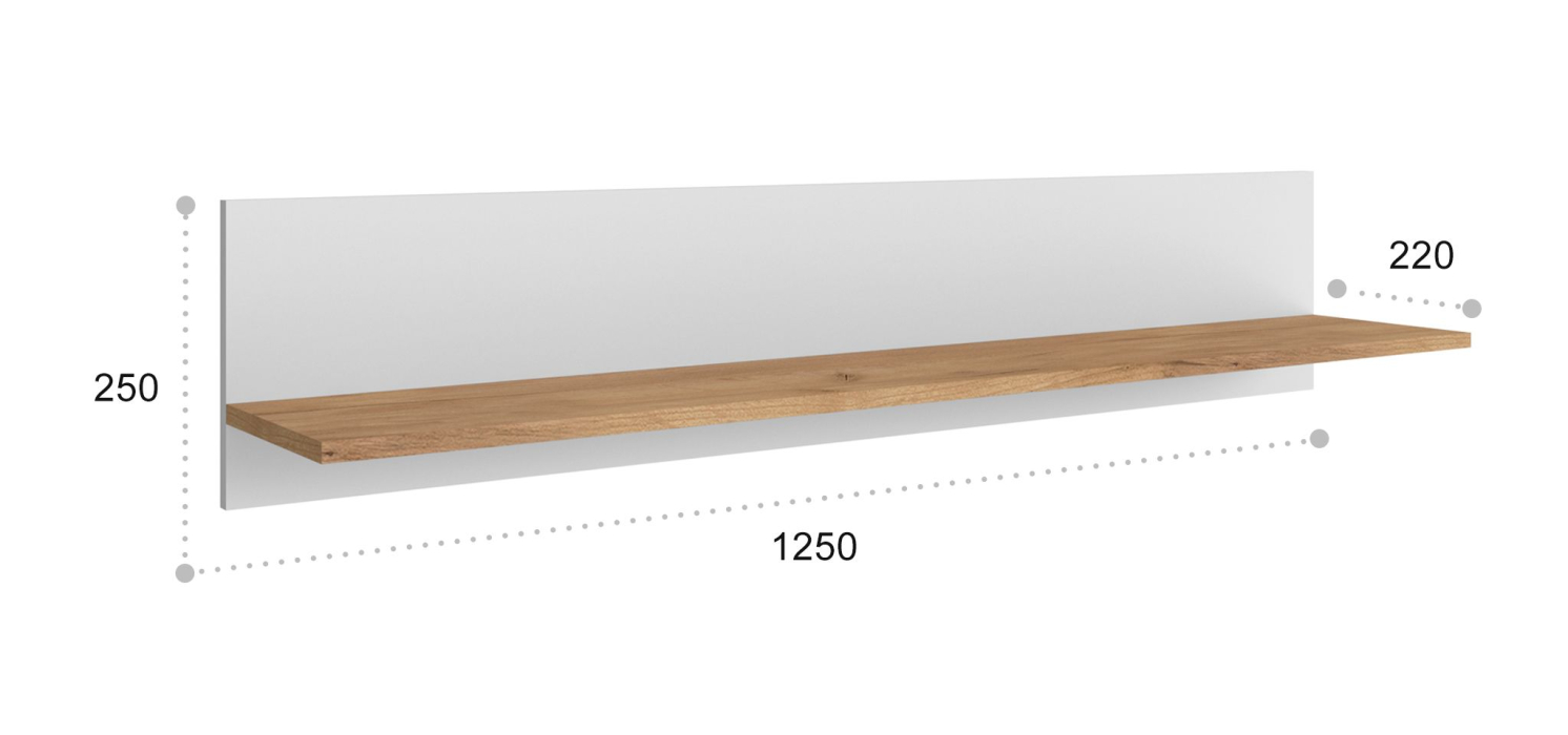 Настенные полки, Полка Ирма ИР-21