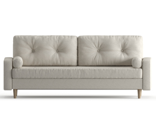 Диван-кровать Belfast, независимый пружинный блок, рогожка