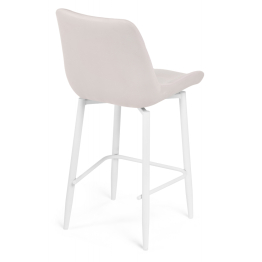 Полубарный стул Алст К крутящийся (белые ноги)
