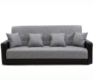 Диван-кровать книжка Лондон 120, рогожка/экокожа