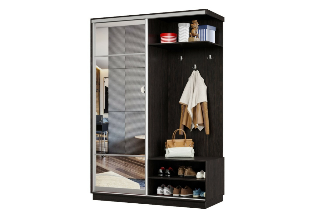 Прихожие, Прихожая Премьер 02 Лайт 11 Правая Мини