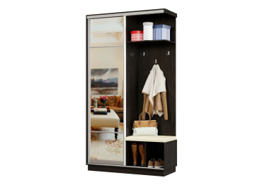 Прихожая Премьер 04 Лайт Мини 11 Правая Мягкая