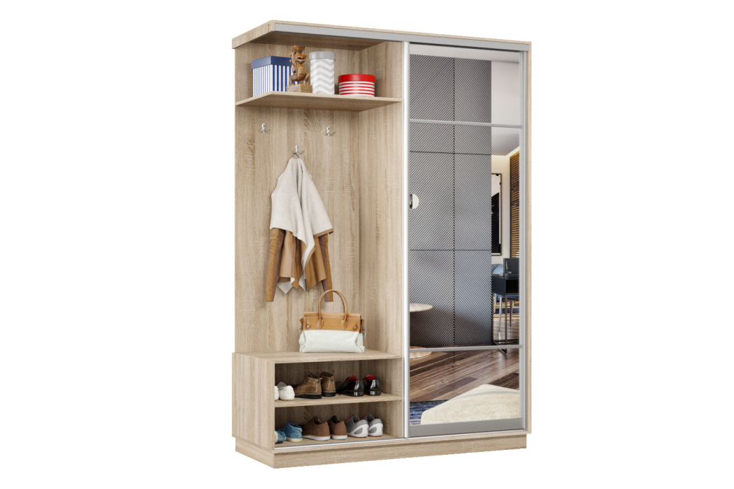 Прихожие, Прихожая Премьер 03 Лайт 11 Левая Мини