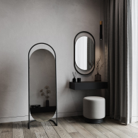 Зеркала в спальню, Напольное зеркало GENGLASS Evelum в металлической раме