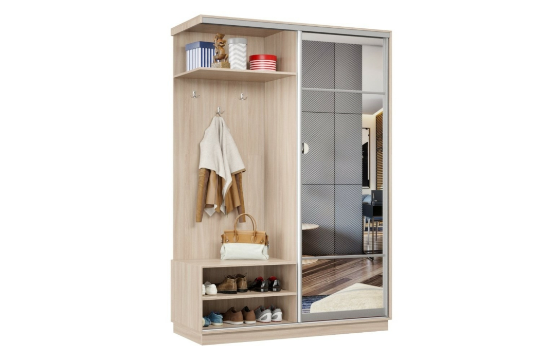 Прихожие, Прихожая Премьер 02 Лайт 11 Левая Мини