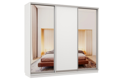 Шкаф-купе Премьер Лайт 64 (01;02;01) трехдверный