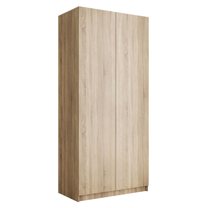 Шкафы распашные, Шкаф складной Е1 Локер ("Гармошка" с системой Push to Move/Левый)101х52,5х220 см, с полками и модулем