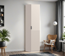 Для одежды, Шкаф однодверный Макс 500 мм, вариант №5 (ЛДСП/МДФ)