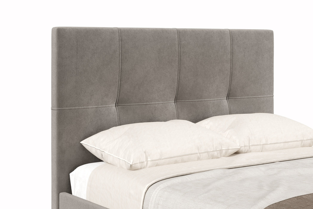 Мягкая кровать, Кровать Марсель 1200 с подъёмным механизмом, велюр