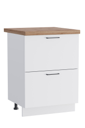 КГ ШН2Я 600 + внутр.ящ 600  (эмаль)/ гладкий Лизет РМ (без столешницы)