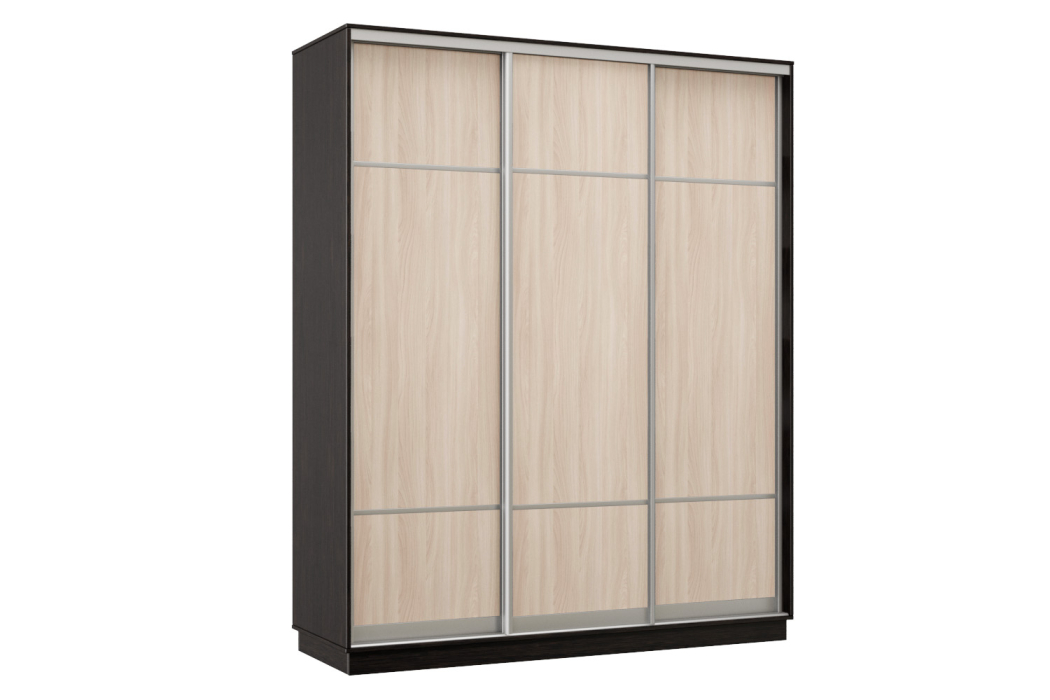 Шкафы-купе, Шкаф-купе Премьер Лайт 35 (08;08;08) трехдверный