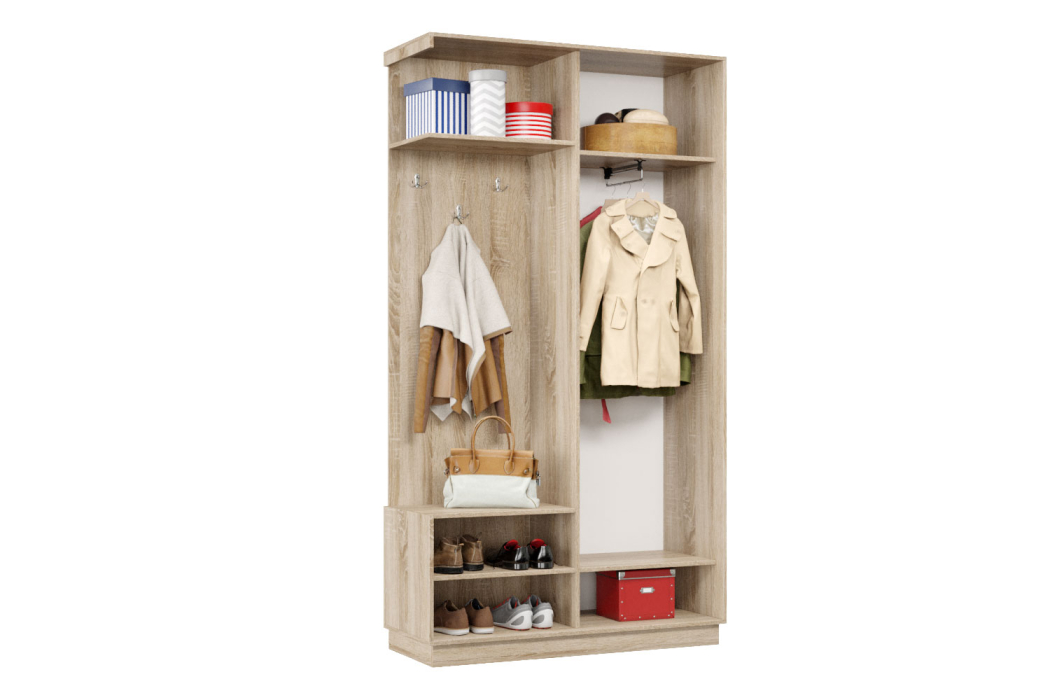 Прихожие, Прихожая Премьер 01 Лайт 08 Левая Мини