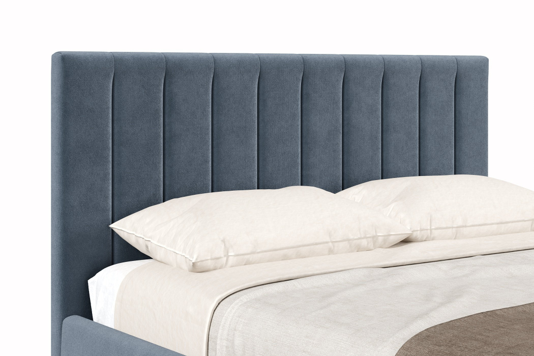 Мягкая кровать, Кровать Верона 1600 с подъёмным механизмом, велюр