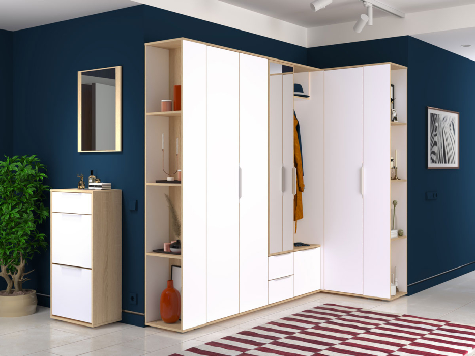 Прихожие, Шкаф комбинированный Куба 10.14
