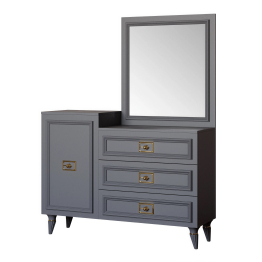 Комод Валенсия 120х42x90 см золото