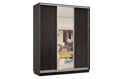 Шкаф-купе Премьер Лайт 28 (02;01;02) трехдверный