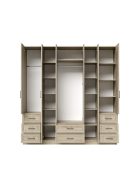 Шкаф распашной МДФ ШК-6/6